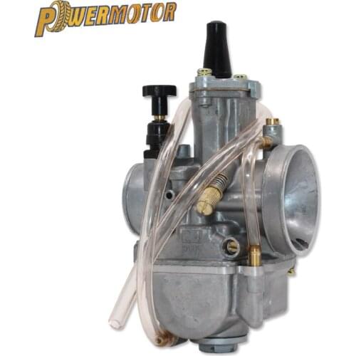 Universal OKO PWK 21 24 26 28 30 32 34mm Carb 2& 4 Stroke Performance Racing Carburetor fit for all Motorcycle Engines