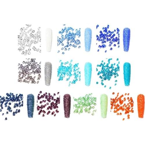 1Bag 3D Nail Art Decoration Kit Mixed Sizes Professional Nails Supplies Accessories Decor DIY Crafts for Salon Home Use