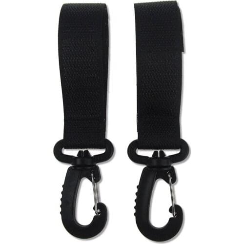 2pcs Baby Strollers Shopping Bag Clip Stroller Accessories Stroller Hooks Wheelchair Stroller Pram Carriage Bag Hanger Hook
