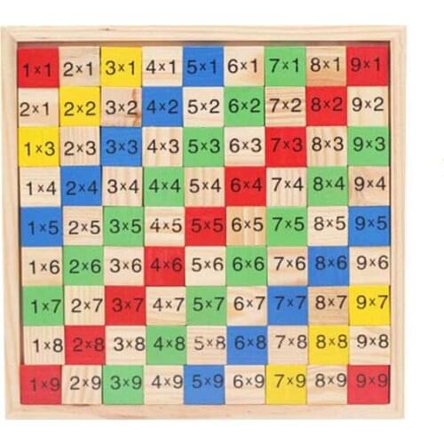 2017 New Numbers Wooden Puzzle Kids Early Educational Game Toys for Children
