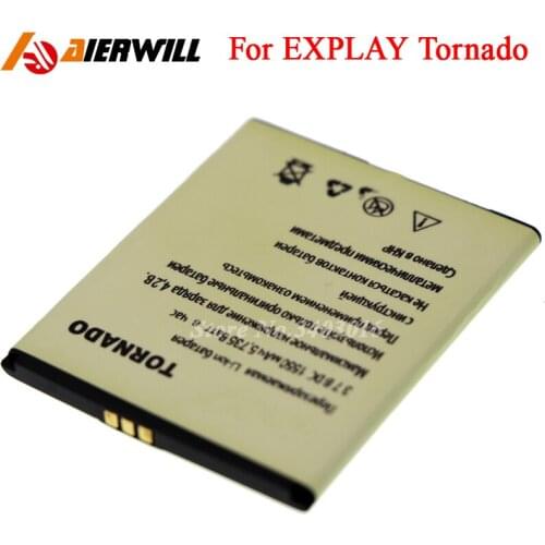 For Explay Tornado Battery High Quality Mobile phone Accumulator 1550mAh