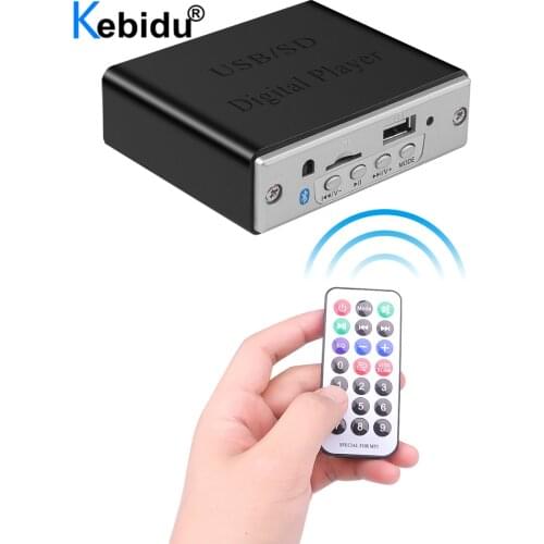 1 Set Bluetooth Car USB MP3 Player WMA WAV Car MP3 Decoder Board TF Card Slot / USB / FM Remote Board Module WIth Shell