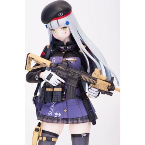 GK white mold hand-made WF2019 summer girl frontline HK416 white mold spot