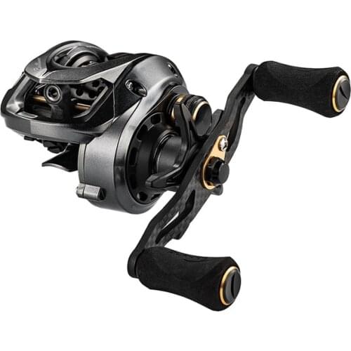 160g Ultralight Carbon Small fish Baitcast Reel 11+1BB 7.2:1 high speed ratio dynamic magnetic brake system Throw a small bait