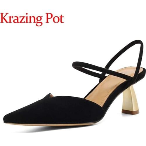 Lanxuryee Womens High-heeled Shoes