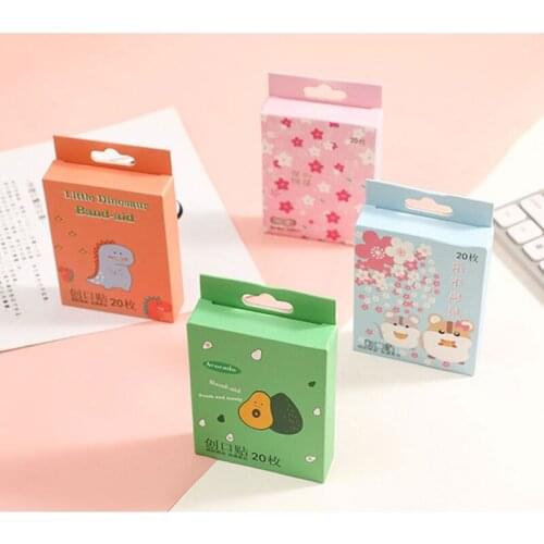 80pcs Breathable Cartoon Woundplast Hemostasis Adhesive Bandages Outdoor Portable First Aid Emergency for Kids Children