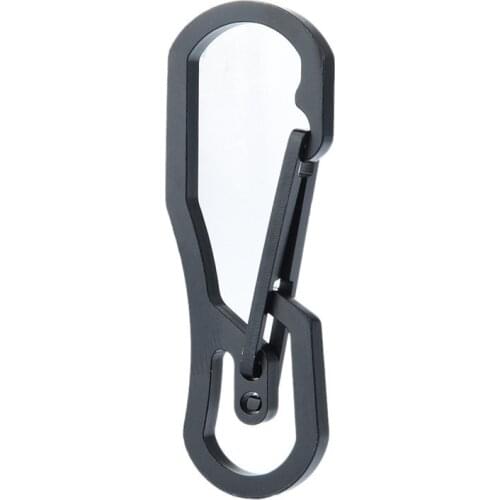 Multifunction Tools Titanium High Loading-bearing Hook EDC Tool Keychain Carabiner Hiking Camping Outdoor Multi Tool