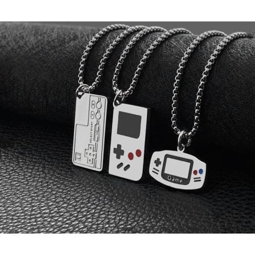 Fashion classic nostalgic necklace men and women simple pendant jewelry hot sale