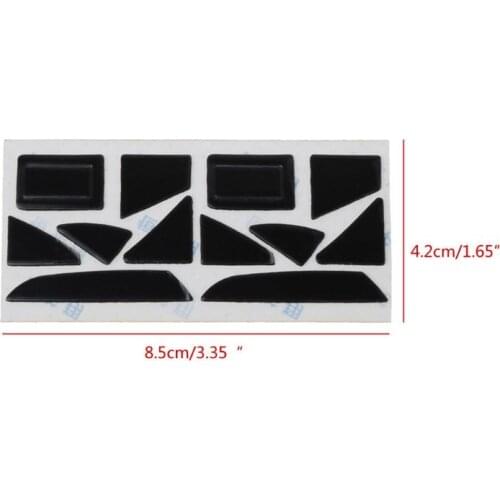 2 Sets 0.6mm Mouse Skates Mouse Stickers Pad for razer Basilisk Ultimate Mouse