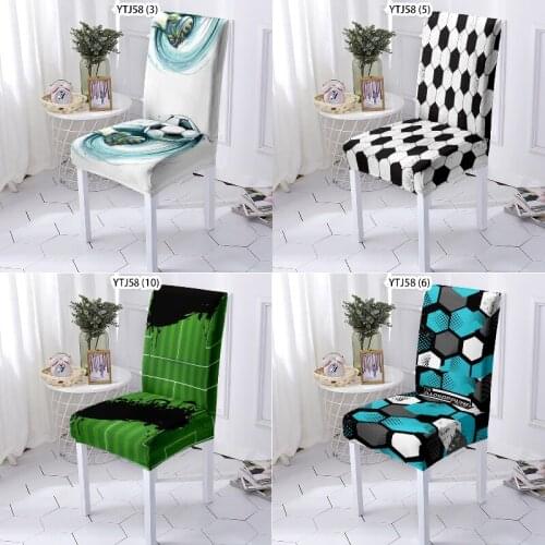 Football soccer field dining chairs Computer armchair Chair cushion Chair cover with back Covers chairs Gamer chair office chair