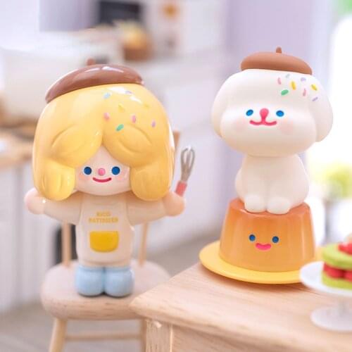 Original RiCO Afternoon Tea Series Blind Box Toys Doll Random One Cute Anime Figure Gift Free Shipping