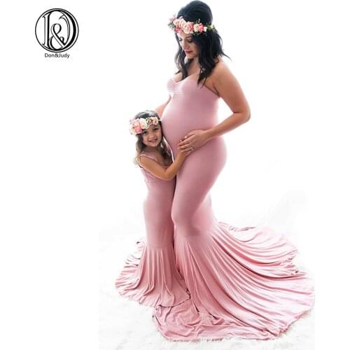 Don&Judy New Maternity Photography Props Dresses For Pregnant Women Clothes Maternity Dresses For Photo Shoot Pregnancy Dresses