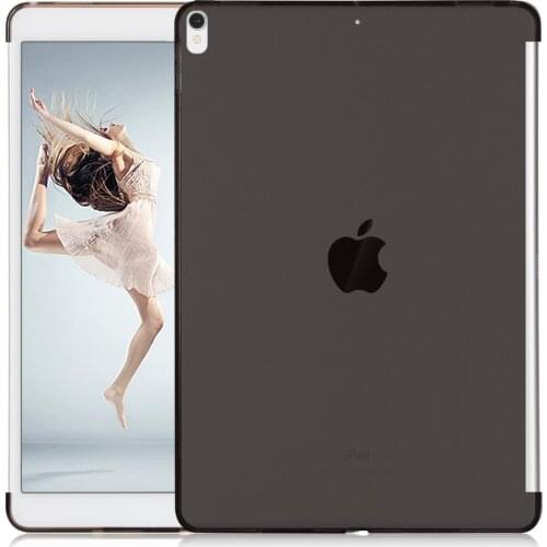 Silicone Soft Back Case for iPad 10.5 Air 3 2019 Match with Smart Keyboard case Slim Cover for iPad Air 2 1 10.2 2018 2017 9.7