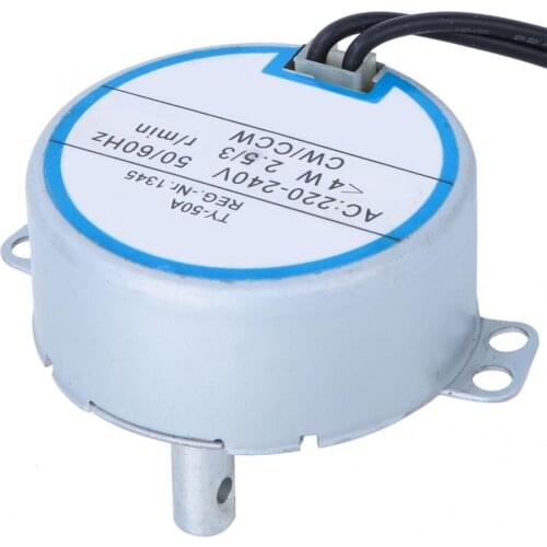 TY-50A 220-240V 4W Synchronous Motor High Quality Remote Control Synchronous Motor for Moving Head Fan disco light