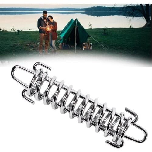 Tant Heavy Spring Nails Hook Aluminum Windproof Outdoor Awning Camping Tent Fixed Hook Buckle Camping Equipment Accessories