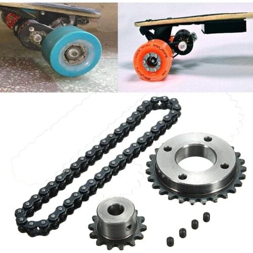 DIY Sprocket Chain Wheel for Electric Longboard 8044 Skateboard Repalcement Part Skateboard Accessories Electric Skateboard Part