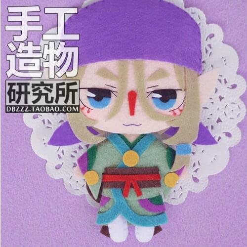2020 Anime Mononoke Cosplay DIY Handmade Toy Hanging Plush Hanging Keychain Doll Material Cosplay Prop