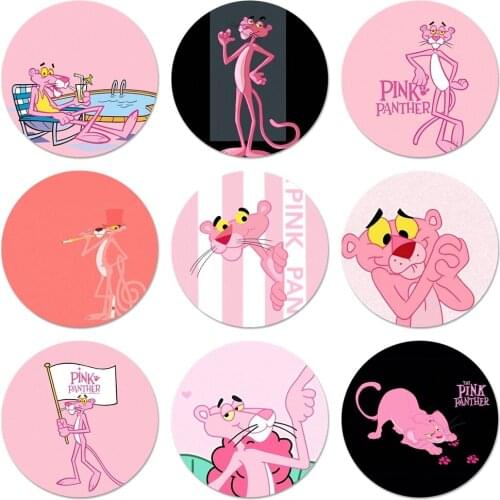 58mm Kawaii Pink Panther New Multi Kitchen Home Decor Refrigerator Magnetic Stickers bottle Beer Opener
