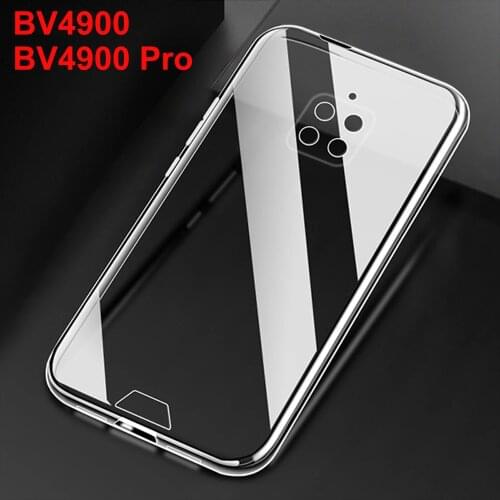 Blackview BV4900 Pro Case Silicon Cover Soft TPU Matte Phone Protector Black Shell For BV4900 Glass Back Cover Bumper Case Capa