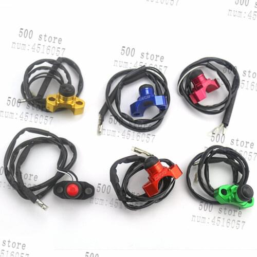 CNC UNIVERSAL ENGINE STOP START KILL SWITCH BUTTON YZ125 YZ250 YZ250F YZ450F WR250F WR450F YZ85 Motorcycle Motocross