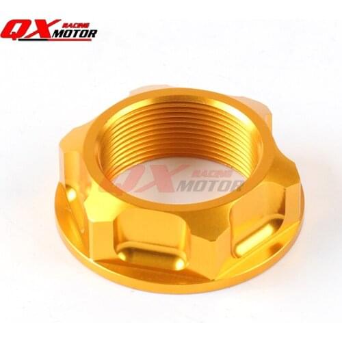 CNC Billet Steering Stem Nut For RM125 RM250 04-08 05 06 07 RMZ250 07-16 08 09 10 12 13 14 15 RMZ450 05-16