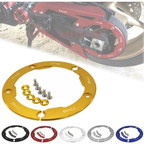 Motorcycle Decorative Cover Transmission Belt Pulley Adornment Cover Wheel Cover For Yamaha TMAX530 2012 2013 2014 2015 2016