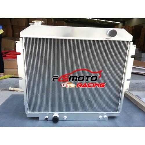 For 1983-1994 Ford F-250 F-350 6.9L 7.3L V8 Diesel 85 88 89 90 Aluminum Radiator 1984 1985 1986 1987 1988 1989 1990 1991 1992