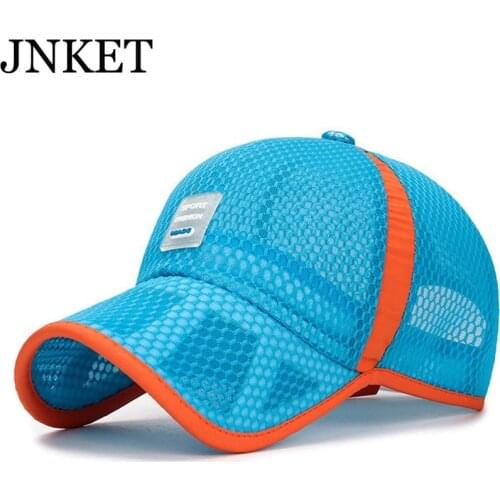 JNKET Children Baseball Cap Breathable Trucker Hats Mesh Cap Outdoor Sports Cap Gorras Baseball Casquette