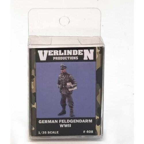 1/35 WWII German Feldgendarm VERLINDEN #408 Resin Figures Unassembled Uncolored