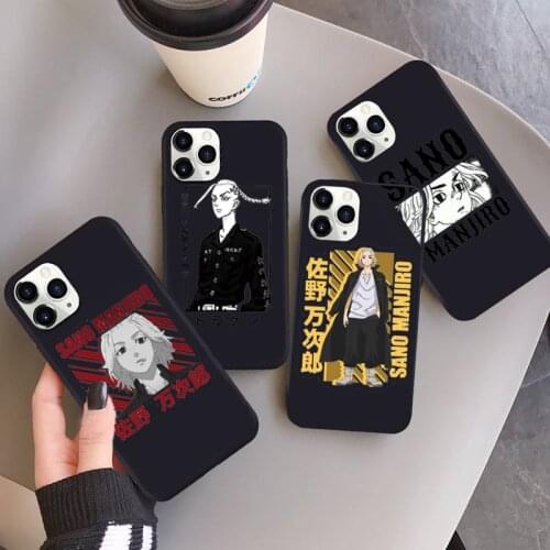 Manjiro sano Tokyo Revengers Phone Case for iPhone 12 11 mini pro XS MAX 8 7 6 6S Plus X 5S SE 2020 XR
