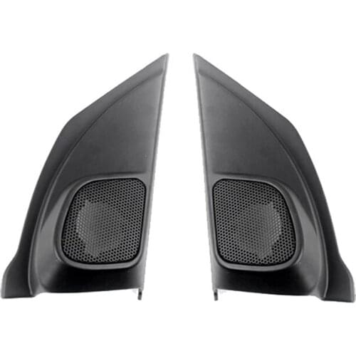 Car Door Panel Audio Horn Cover Tweeter Triple-cornered Speaker Loudspeaker Cover Trim for Honda CR-V 2012-2016