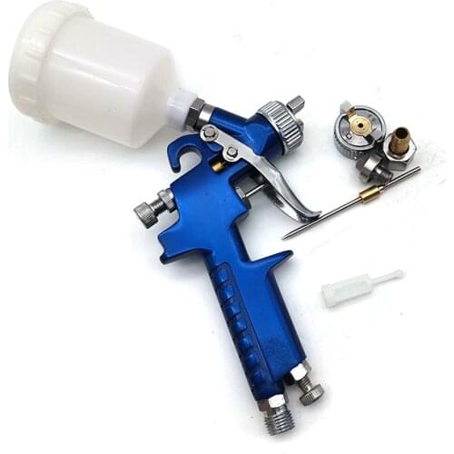 Spray Gun With 0.8mm & 1.0mm Nozzle Professional HVLP Air Paint For Painting Car