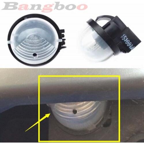 Left and Right Car Number plate Light License Plate Lamp Light For Suzuki Alto 2009-2013 Swift 2005-2013 SX4 2006-2013