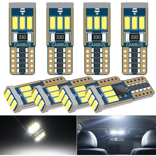 W5w Led Canbus T10 Bulbs On Cars Accessories Interior Automotive Goods Diode Lamps Signal Light For Audi Suzuki Grand Vitara SX4