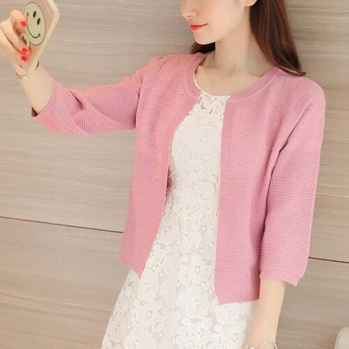 Sweater Women New Poncho Spring And Summer Jacket Womens 2020 Korean All-match Loose Sweater Cardigan Shawl Small Air