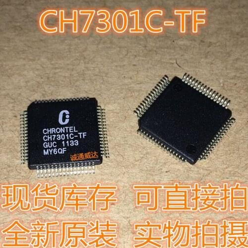 100% Original New In Stock CH7301C-TF CH7301C :QFP-64