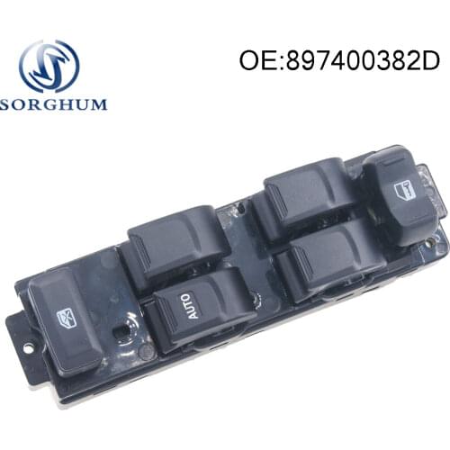 897400382D Left Side Power Windows Switch For Isuzu D-Max 2003-2011
