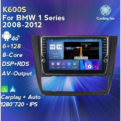RDS DSP Android 1280*720 IPS Car radio gps navigation For BMW 1-Series 1 Series E88 E82 E81 E87 2004-2012 Auto Audio