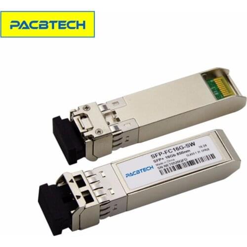 Free Shiping 16G SFP+ 850nm 100M 300M SR FC Transceiver Module 16G SFP+ 1310nm 10KM LR 16G DWDM SFP+ 50GHz 40km DDM Transceiver
