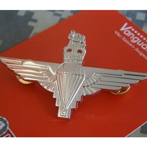 Ww2 Gvi British Brooch Paratrooper Silver Metal Cap Beret Badge Kings Crow armyshop2008