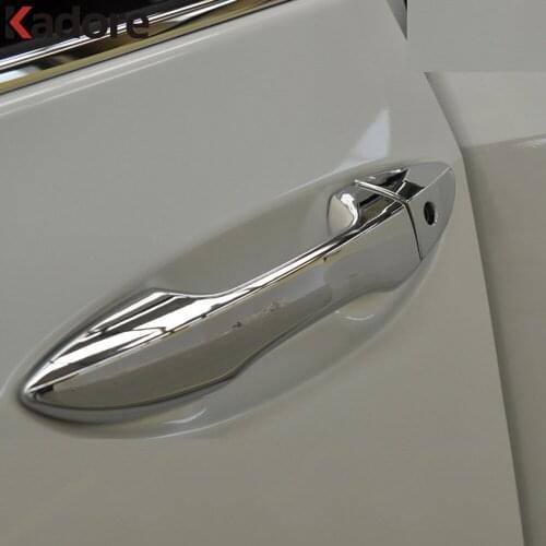 For Toyota Corolla E170 2014-2017 ABS Chrome Auto Door Side Handle Cover Trim Exterior Protector Car Styling Accessories