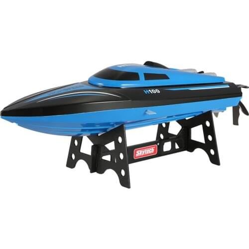 Original Skytech H100 RC Boat 2.4G 180° Flip 20KM/H High Speed Electric Remote Control Racing Boat Toys Gift for Kids Adult