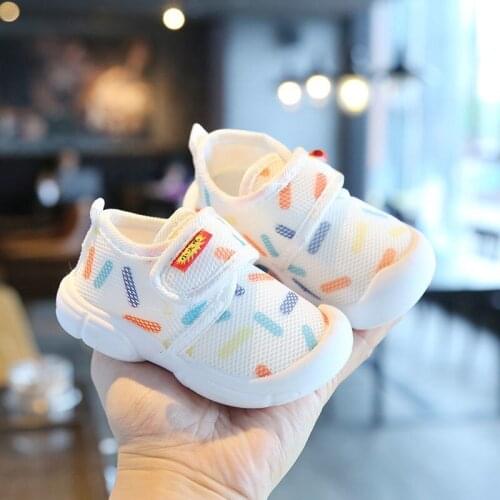 2021 autumn 0-1-2 years old non slip soft soled cloth shoes for infants and young children single shoes are called walking shoes