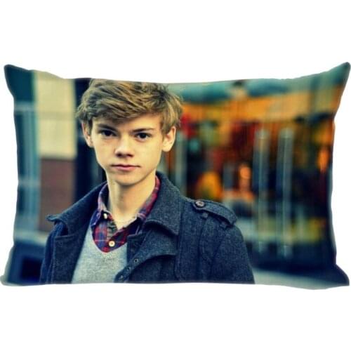 New Arrival Thomas Sangster Pillow Cover Rectangle Zippered Classic Fashion 50X75cm Two sided Prints Pillow Case