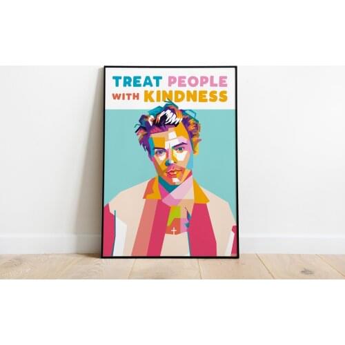 Painted Pictures Modular Canvas Harry Styles Painting Home Decoration Modern Printed Poster For Living Room Wall Art No Frame