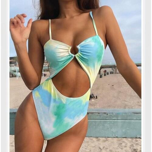 Bikini String Swimwear Piece Swimsuit Bathing Suit Biquinis Swimming Suit for Women Maillot De Bain Femme Swim Suit Monokini