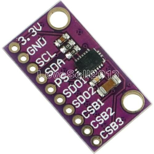9DOF BMX055 IMU Precision Integrated 9-Axis Attitude Sensor Board Module For Arduino Replace MPU9250 IIC I2C