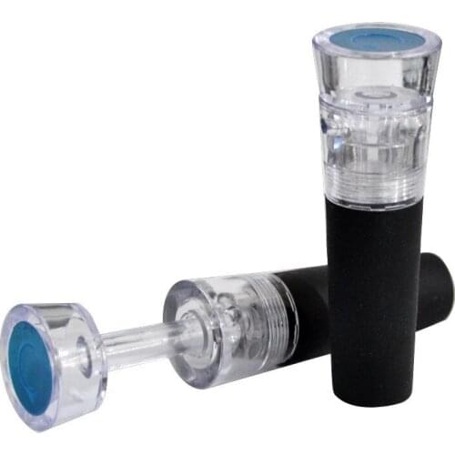 Acrylic Silica Gel Vacuum Wine Stoppers Sealed Preservation Red Wine Wine Lid Cap Closures Bottle Stoppers Tools Kit