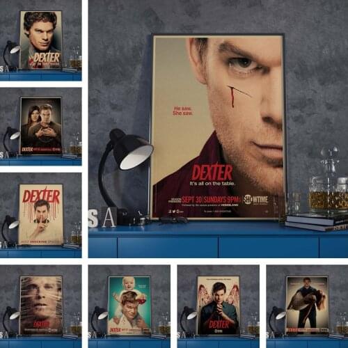 5D DIY Diamond Painting American Thriller Horror Crime TV Series Dexter Cross Stitch Kit Diamond Embroidery Wall Art Decoration