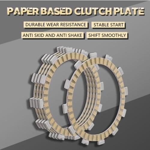 Motorcycle Clutch Friction Plates Disc For KAWASAKI EX250 Ninja250R NINJA EX 250 ABS 2013-2019 14 15 16 17 18
